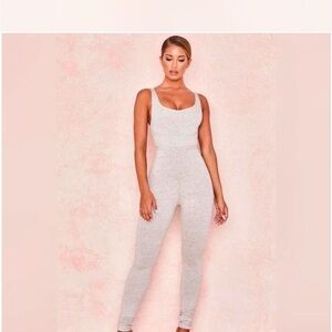 Women's Grey Jumpsuit